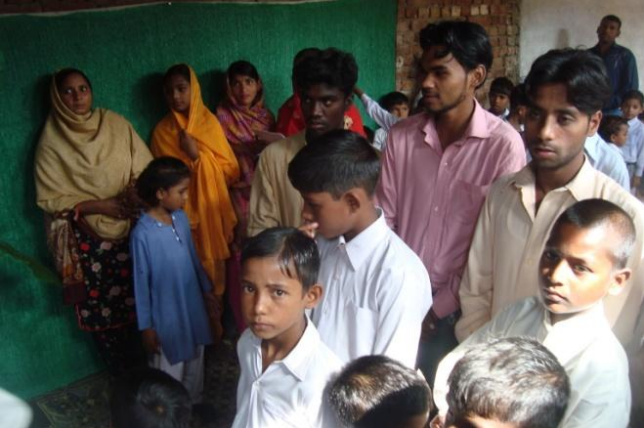 Chrismation and Baptism in Pakistan by Fr. John Tanveer
