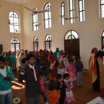 First Service in the First Orthodox Church in Pakistan on Christmas Day