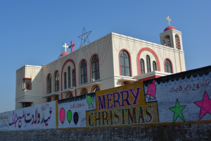 First Service in the First Orthodox Church in Pakistan on Christmas Day
