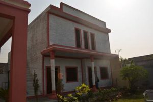 The new community center in Wazirabad